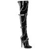 Devious - DOMINA3027 Overknee Boots - Black Product image